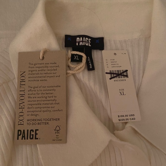 NWT Anthropologie x PAIGE Lianne Cardigan Sweater - Picture 9 of 9